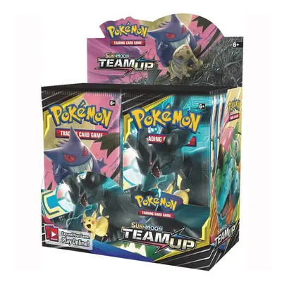 (324 Team UP) 324pcs Pokemon cards Sword & Shield Booster Box Collectible Trading