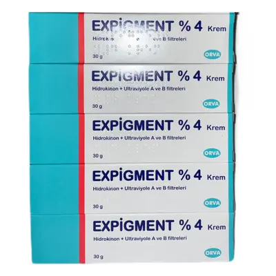 Expigment Cream 4% Melasma Hyperpigmentation Dark Patch Removal PACK