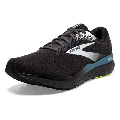 Brooks Mens Ghost Neutral Running Shoe - Black/Ebony/Blue - Medium