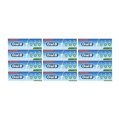 Oral-B Fresh Mint Toothpaste ml, Fluoride Toothpaste For Adults and Children, Pack of