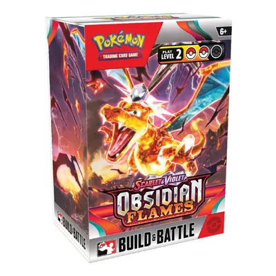 Pokemon Scarlet & Violet Obsidian Flames Build & Battle Box