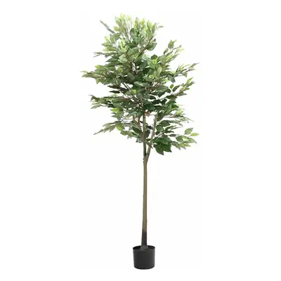 (170 cm) vidaXL Artificial Ficus Tree Leaves cm Green artificial plant