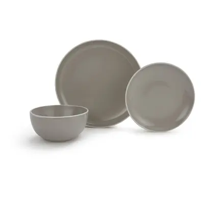 12pc Dinner Set Grey