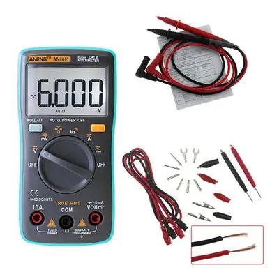 Professional True Rms Digital Multimeter Counts Backlight AC/DC