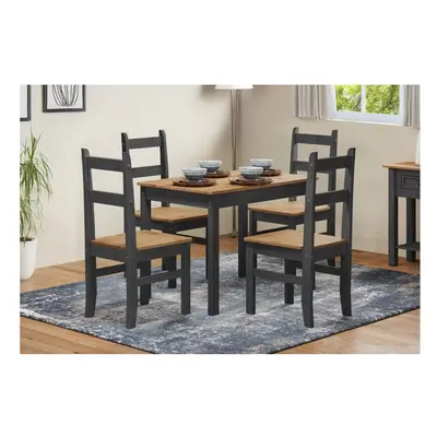 Corona Charcoal Budget Dining Set