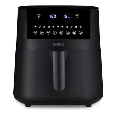 Tower T17149 Vortx 7.2L Digital Air Fryer with Cooking Presets, Minute Timer, 1650W, Black