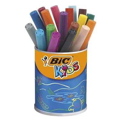 BIC Kids Visacolor ECOlutions Colouring Pens Pot