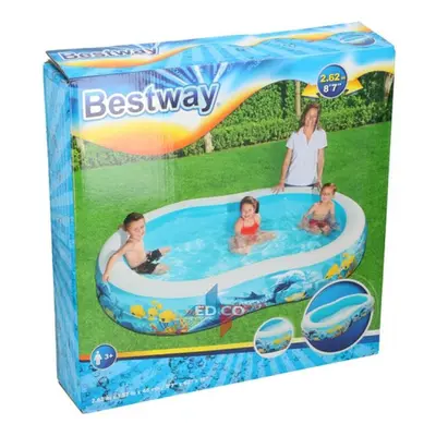 Bestway 262x157x46cm Inflatable Pool strong