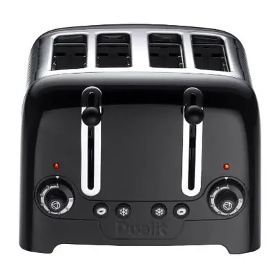 Dualit 4 Slot Lite Toaster in Black Finish