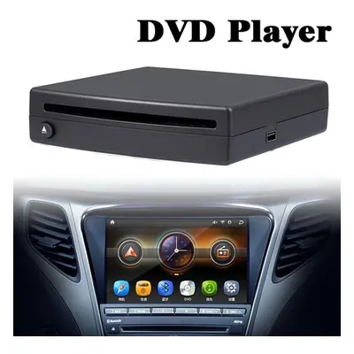 (as the picture) Super Slim Usb Power External Car Cd Dvd Player Compatible With Pc Led Tv Mp5 M