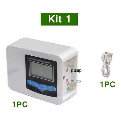 (Kit 1) Automatic Garden Drip Irrigation System Double Pump Controller Timer Solar Energy Intell