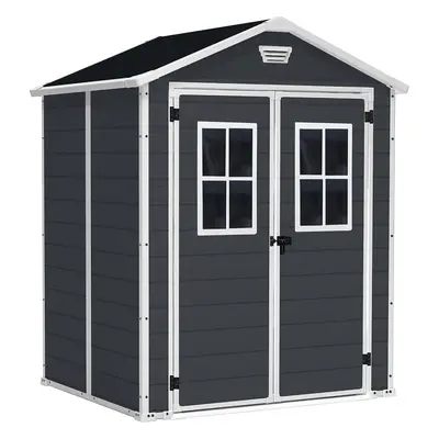 MANOR Garden Shed 6X5 DD Weatherproof Keter