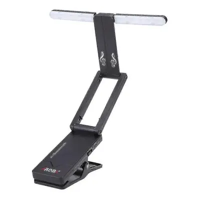 Aroma Al-1 Clip-on Rechargeable Music Stand Lamp for Piano Led Stage Light Universal Compact Por