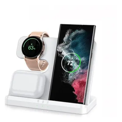 30W in Wireless Charger Stand For Samsung S22 S21 S20 Ultra Galaxy Watch 4 Active 2/1 Buds Qi Fa