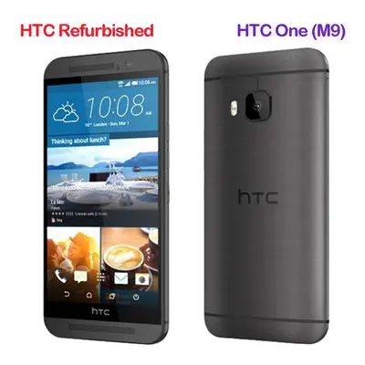 (Simple Set, Black) Refurbished HTC M9 5.0" 3GB RAM 32GB ROM Mobile Phone