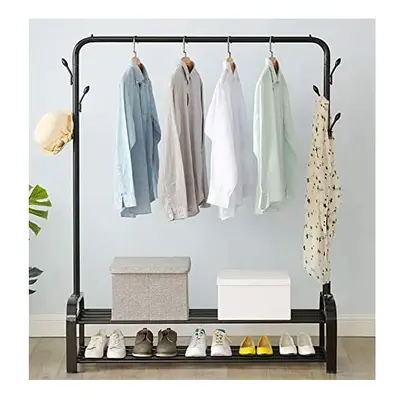 Vivo Heavy Duty Metal Clothes Hanging Rail and Hook Clothing Coat Dress Shirt Garment Stand with