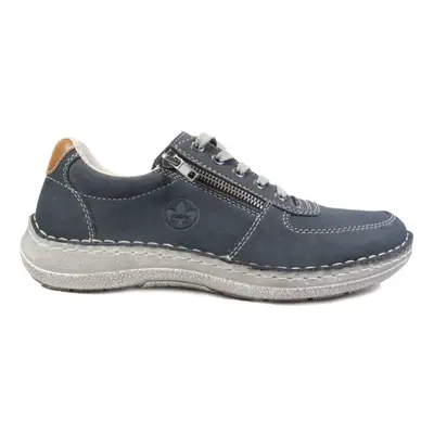 (11 (Adults')) | Navy | Mens Lace/Zip Up Shoes