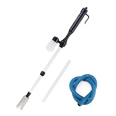 IREENUO Electric Aquarium Gravel Cleaner, Battery Vacuum Cleaner Water Filter Washer Siphon for 