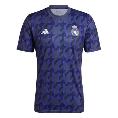 (L) Real Madrid Pre-Match Shirt (Shadow Navy)