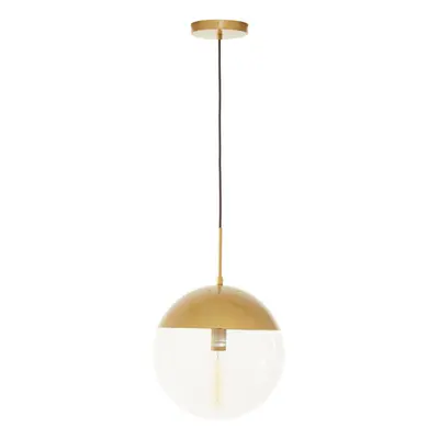 Premier Housewares Revive Gold Finish Pendant Light