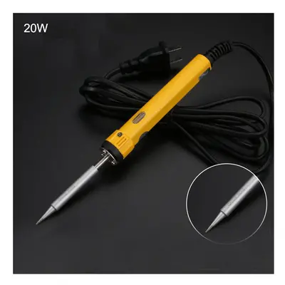 (20W) Electric Iron Household Set Electric Soldering Pen Constant Temperature Soldering Teaching