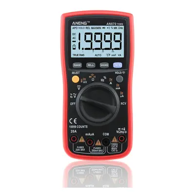 Auto Range Digital Precision Multimeter Counts True-RMS NCV Ohmmeter Tester