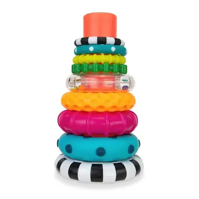 Sassy Stacks of Circles Stacking Ring STEM Learning Toy Age 6+ Months