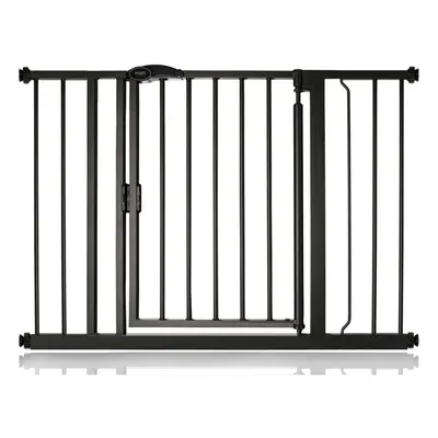 (Black, 103.8cm - 110.8cm) Bettacare Auto Close Pet Gate