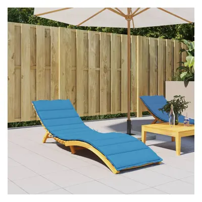 vidaXL Sun Lounger Cushion Blue 78.7""x23.6""x1.2"" Oxford Fabric