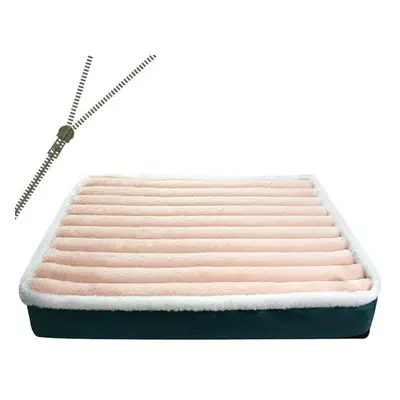 (pink, as the picture) Pet Sleeping Mat Dog Bed Mat With Zipper Remolvable Pet Mattress For Dog 