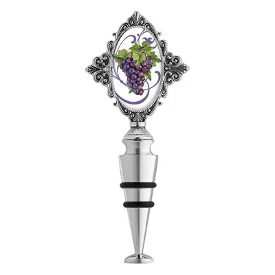 Epic Products Framed Vineyard Grapes Bottle Stopper, Multicolor