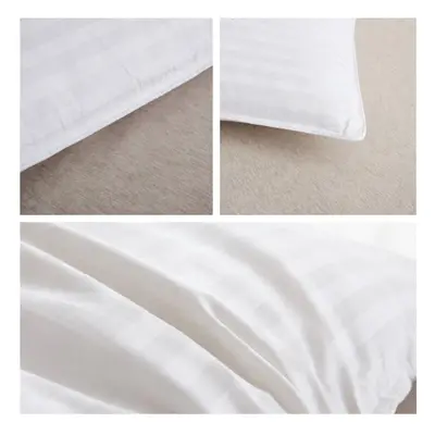 (40%down Pillow) Luxury Feather and Down Pillows, pack of 100% Cotton Shell, Soft Hotel Quality 