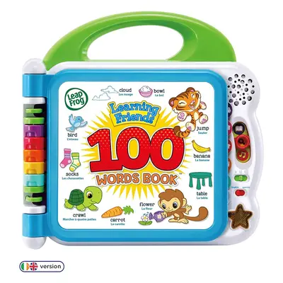 LeapFrog Learning Friends Words Baby Book Educational and Interactive Bilingual Playbook 1, 2, 3