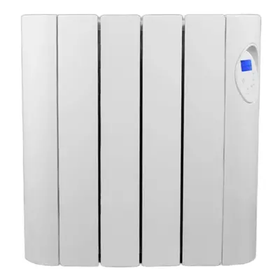 Futura Oil Filled Radiator Wall Mounted Electric Heater 600W Timer