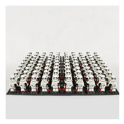 (Stormtroopers-B) 100PCS Star Wars Minifigures Toy Set+Bottom Plate