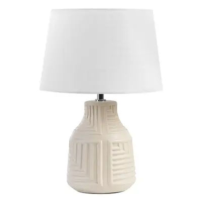 Table Lamp OZAMA Ceramic Beige