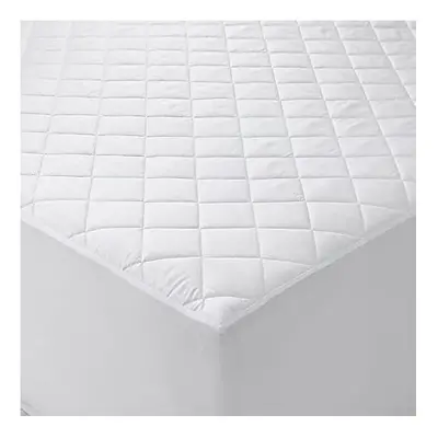 CAROLINE SHATUIK Quilted King Size mattress Protector Pad 40CM Extra Deep Anti Allergy Microfibe