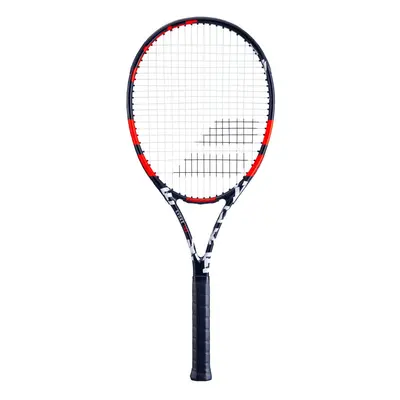 Babolat Evoke Strung Tennis Racquet Black/Orange (4 1/4"" Grip)