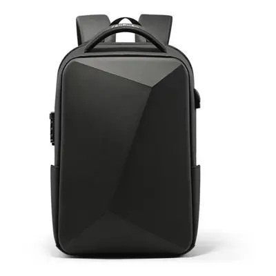 (black, None) Laptop Backpack Anti-theft Waterproof School Backpacks Usb Charging Men Business T