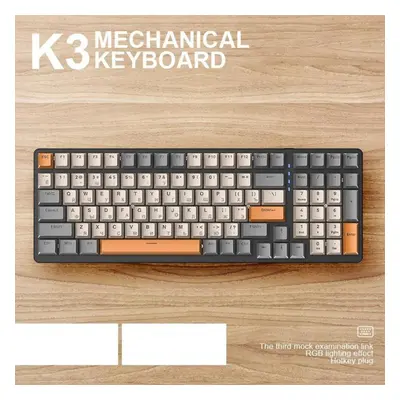 (black, Green Switch) K3 Mechanical Keyboard Keys Gaming Gamer Keyboards Rgb Backlight Gaming Ke