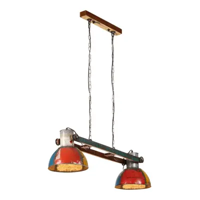 vidaXL Industrial Hanging Lamp W Multicolour cm E27 Ceiling Lamp Shad