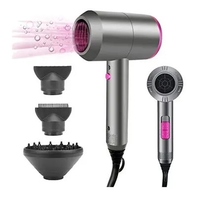 HappyGoo Professional Hair Dryer 2000W Powerful AC Motor Quick Drying Ionic Hairdryer with Speed