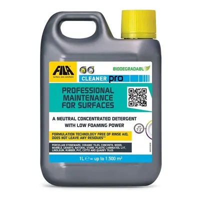 FILA Surface Care Solutions, Concentrated Neutral Detergent (Marble, Stone, Porcelain Tiles, Cer