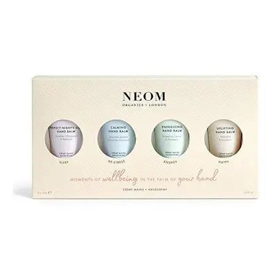 NEOM- Moments of Wellbeing in the Palm Of Your Hand Gift Set | 4x30ml Luxury Hand Creams