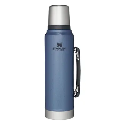 (1.0L, Hammertone Lake) Stanley 1L Classic Legendary Stainless Steel Thermal Cold Water Bottle