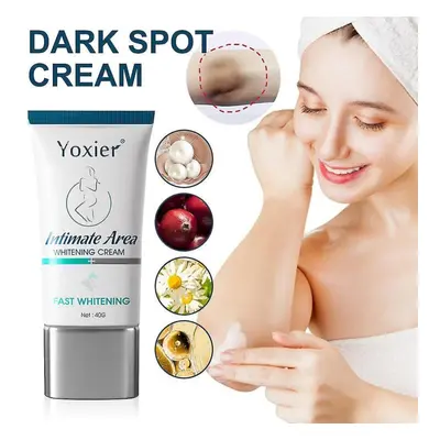 Dark Spot Cream Intimate Area Whitening Cream Even Skin Tone Brighten And Moisturize Elbows Legs