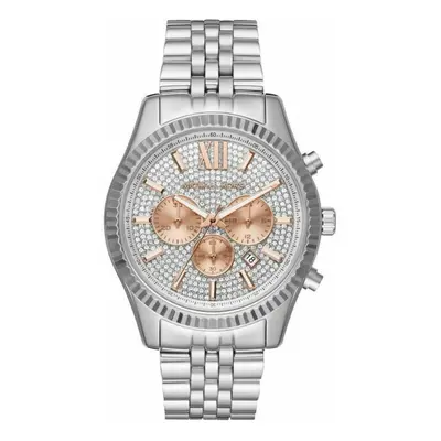 Michael Kors Lexington Ladies Formal WatchÂ¦Crystal Pave DialÂ¦ChronographÂ¦MK8515