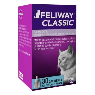 FELIWAY Classic day Refill comforts cats, helps solve behavioural issues and stress/anxiety in t