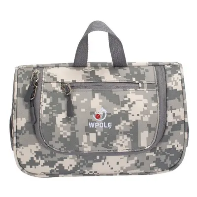 (Black+White) Outdoor Tactical Bag Military Camouflage 3P Bag Adjustable Belt Waterproof Camera 