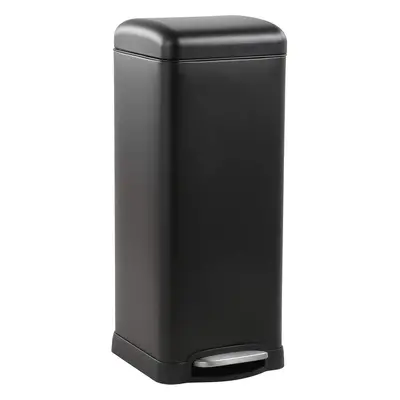 (Black) 30L Trash Can for Home, Kitchen, Living Room, Dining Room, Bathroom, Office, Office, Bla